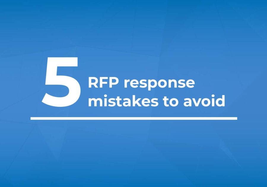 If You Want to Shortlist, Avoid These 5 RFP Response Mistakes