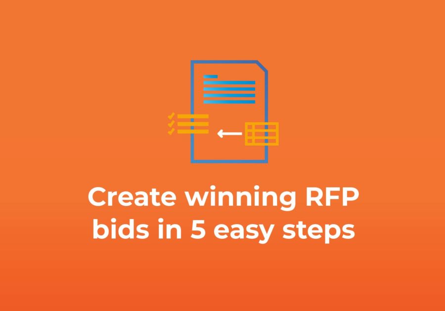 Create winning RFP bids in 5 easy steps