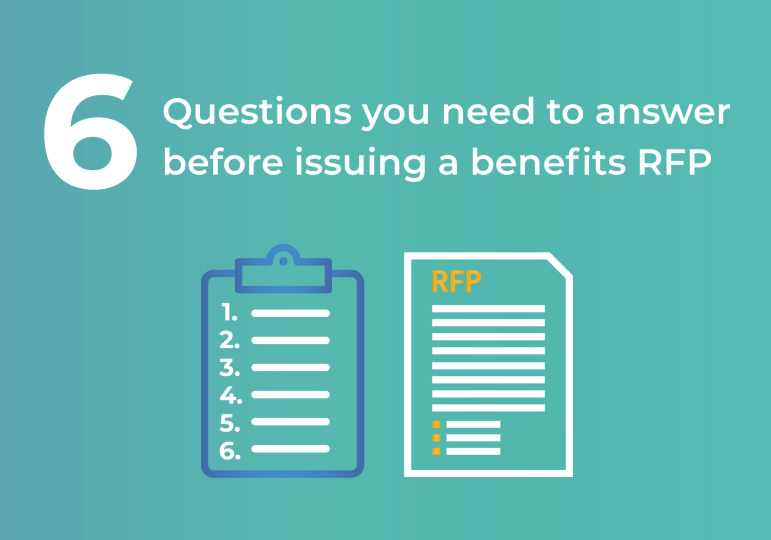 Employee Benefits Rfp 6 Issuing Questions Infographic 1848