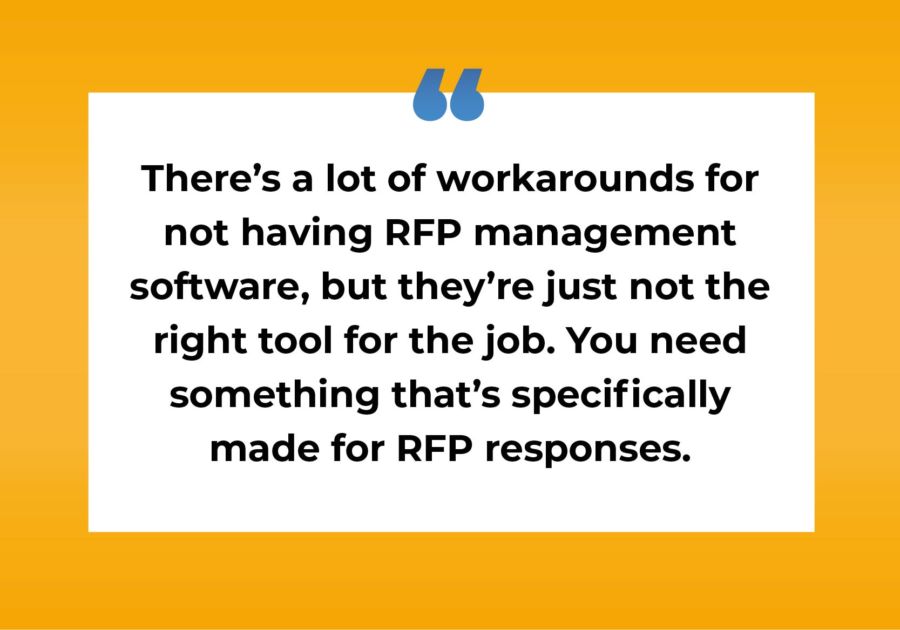 What to look for in an RFP response tool
