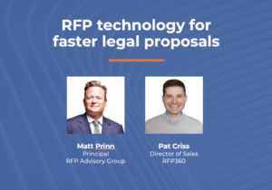 RFP360 RFP software legal webinar