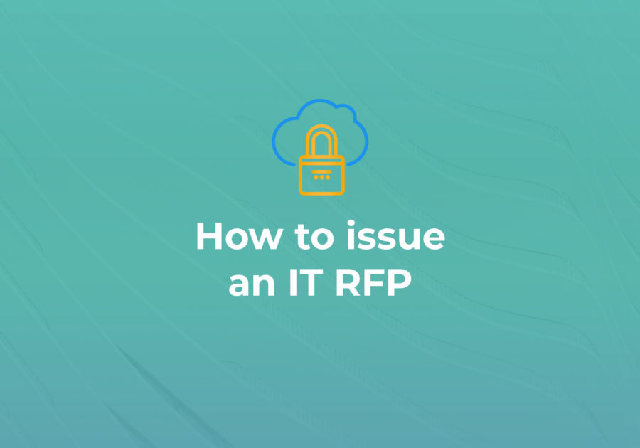 issue an IT RFP