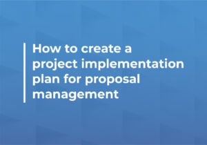 Project implementation plan
