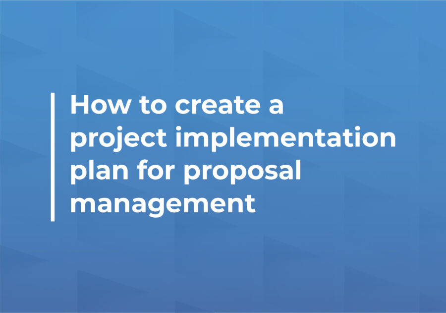 Project implementation plan