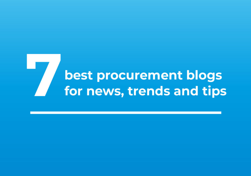 Best procurement blog featured image with title text