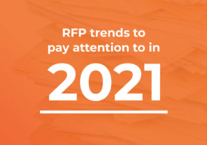 RFP trends for 2021 blog featured image with title text