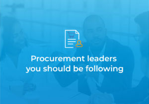 Procurement leaders you should be following