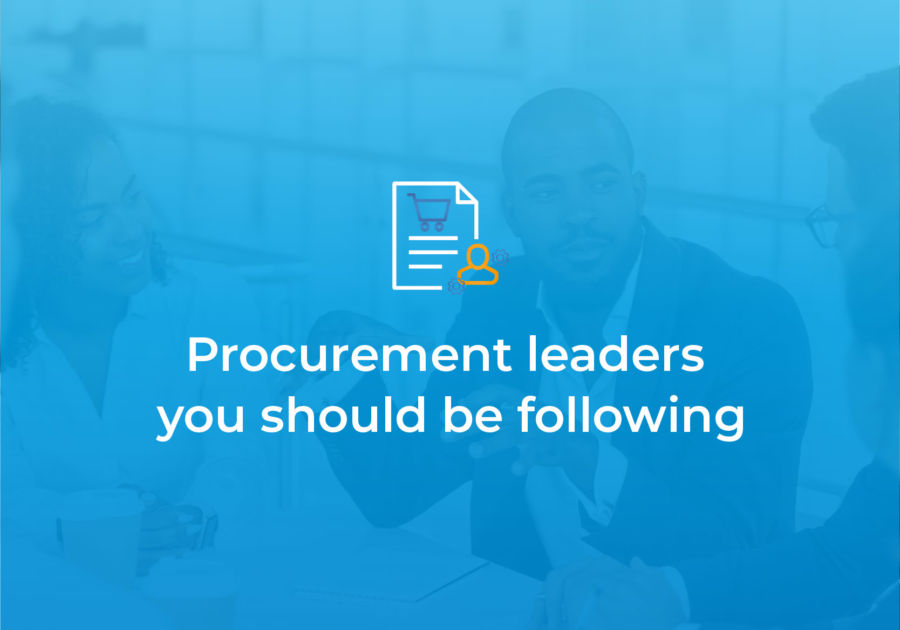 Procurement leaders you should be following