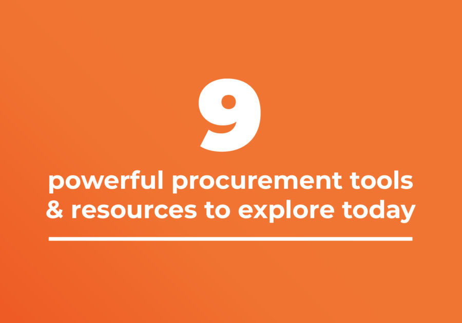 9 powerful procurement tools and resources to explore today