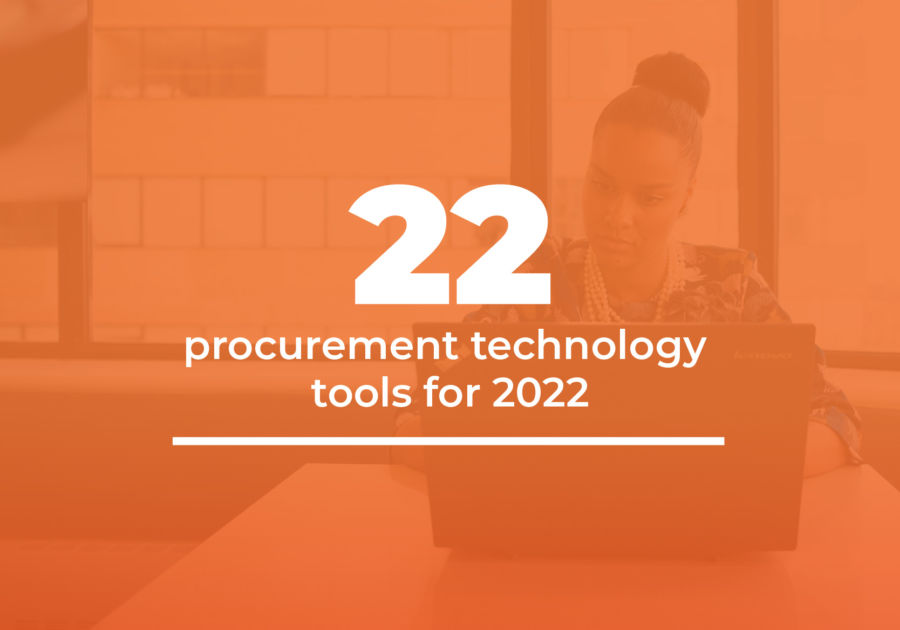 22 procurement technology tools for 2022 - RFP360