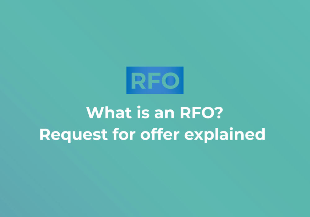 What is an RFO? Request for offer explained