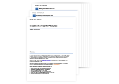 Investment RFP Template Download this Sample Investment RFP Now